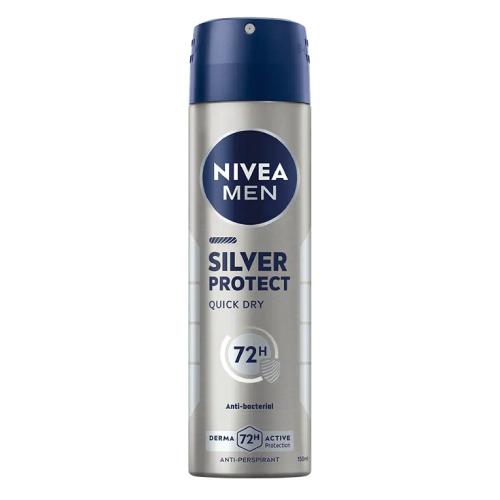 Miniaturka artykułu - NIVEA MEN Antyperspirant Silver Protect, 150ml