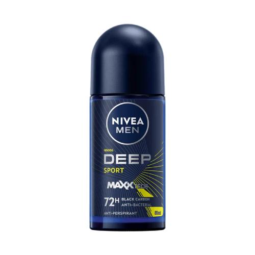 Miniaturka artykułu - NIVEA MEN Deep Sport Antyperspirant w kulce, 50ml