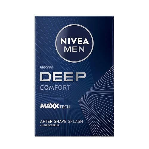 Miniaturka artykułu - NIVEA MEN Deep Comfort Antybakteryjna woda po goleniu, 100ml