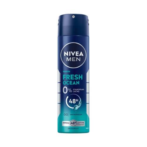 Miniaturka artykułu - NIVEA MEN Dezodorant w sprayu Fresh Ocean, 150 ml