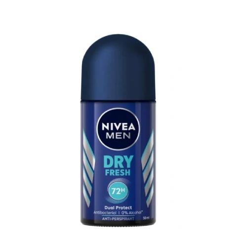 Miniaturka artykułu - NIVEA Men Dry Fresh Antyperspirant Roll-on, 50ml