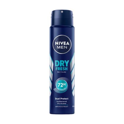 Miniaturka artykułu - NIVEA MEN Dry Fresh Antyperspirant w sprayu, 150 ml