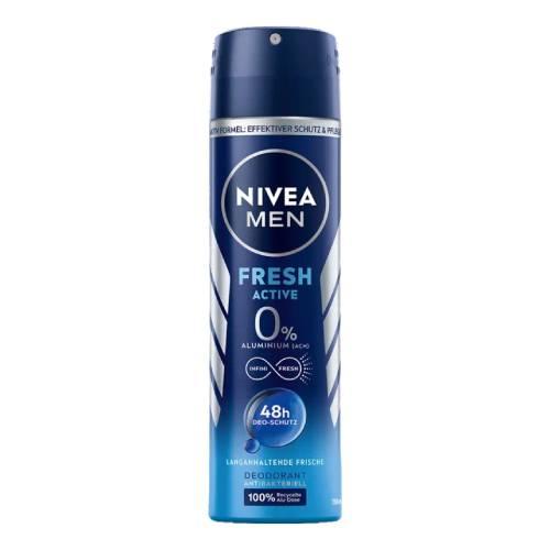Miniaturka artykułu - Nivea Men Fresh Active Antyperspirant w aerozolu, 150 ml