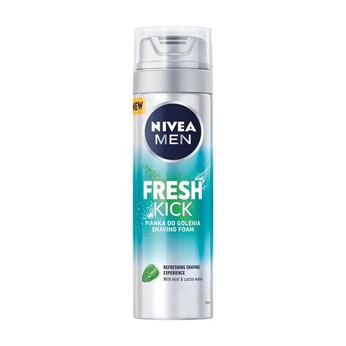 Miniaturka artykułu - NIVEA MEN Fresh Kick Pianka do golenia, 200ml