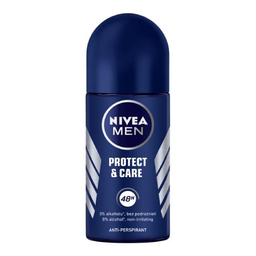 Miniaturka artykułu - Nivea Men Protect&Care Antyperspirant w kulce dla mężczyzn roll on, 50 ml