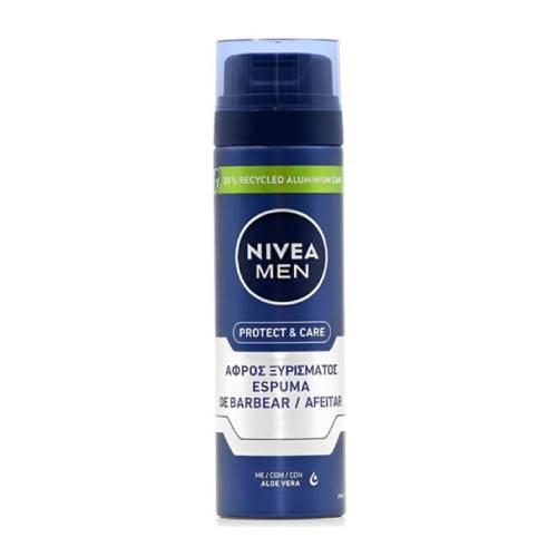 Miniaturka artykułu - Nivea Men Shaving Foam Pianka do golenia, 200 ml