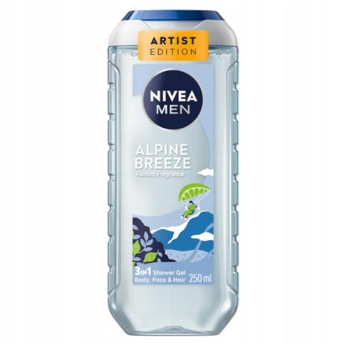 Miniaturka artykułu - NIVEA MEN Żel pod prysznic Ultra Fresh, 250ml