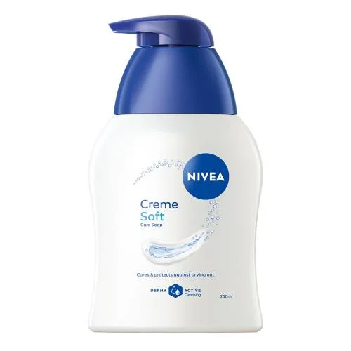 Miniaturka artykułu - Nivea Creme Soft Kremowe mydło w płynie, 250 ml
