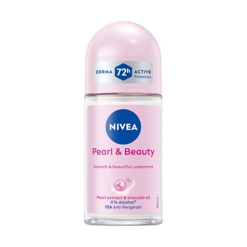 Miniaturka artykułu - NIVEA Pearl & Beauty Antyperspirant w kulce, 50 ml