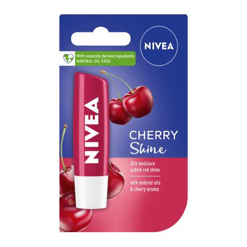 Miniaturka artykułu - NIVEA Pomadka Cherry Shine 4,8g