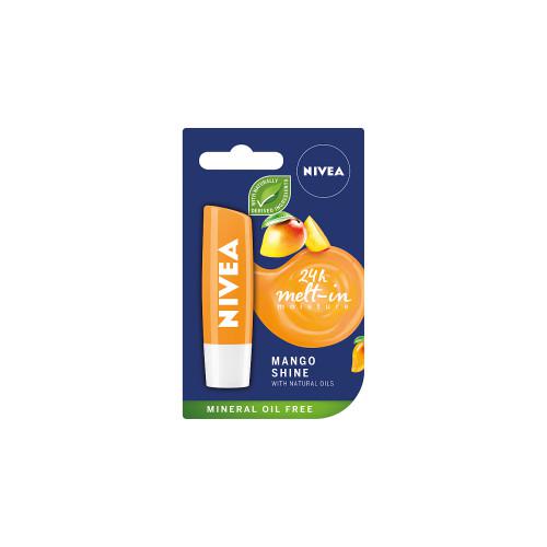 Miniaturka artykułu - NIVEA Pomadka Mango Shine 5,5ml