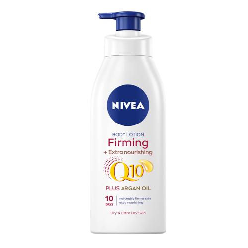 Miniaturka artykułu - NIVEA Q10 ujędrniający balsam do ciała z pompką, 400ml