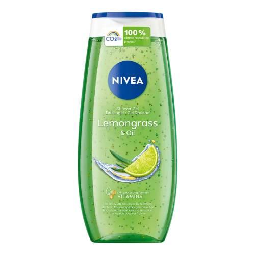 Miniaturka artykułu - NIVEA Lemongrass & Oil Żel pod prysznic, 250ml