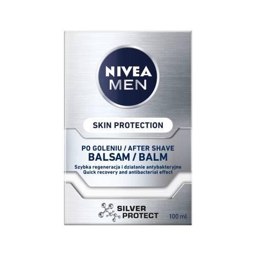 Miniaturka artykułu - NIVEA Men Skin Protection Balsam po goleniu Silver Protect, 100 ml