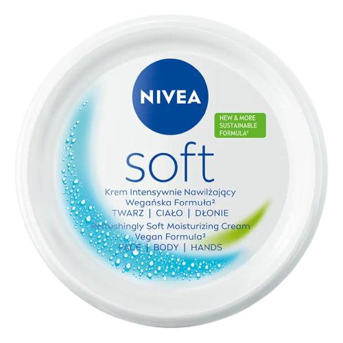 Miniaturka artykułu - NIVEA Soft Krem intensywnie nawilżający, 300ml