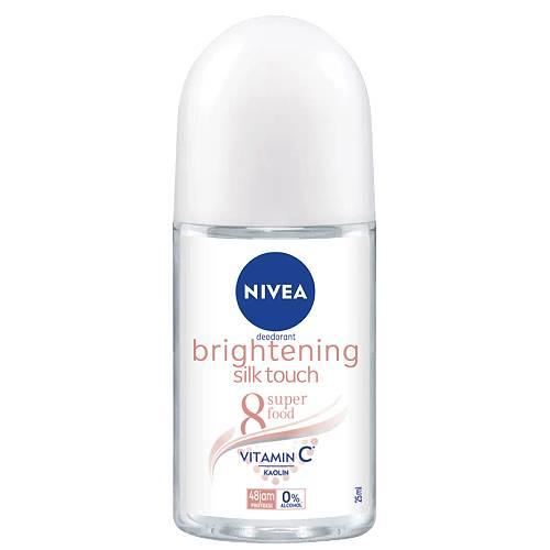 Miniaturka artykułu - NIVEA Woman Brightening Silk Touch Roll, 50 ml