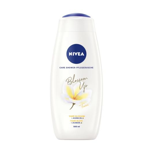Miniaturka artykułu - NIVEA Żel pod prysznic Blossom Up Jojoba Kwiaty Tiare, 500ml
