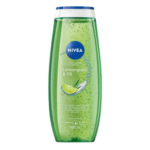 Miniaturka artykułu - NIVEA Żel pod prysznic LEMONGRASS&OIL, 500ml