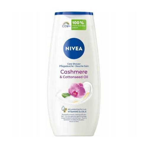 Miniaturka artykułu - NIVEA Cashmere & Cottonseed Oil Żel pod prysznic, 250ml