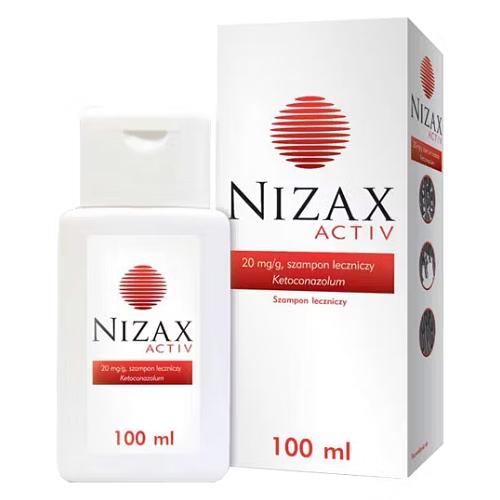 Miniaturka artykułu - Nizax Activ Szampon leczniczy 20 mg/g, 100 ml