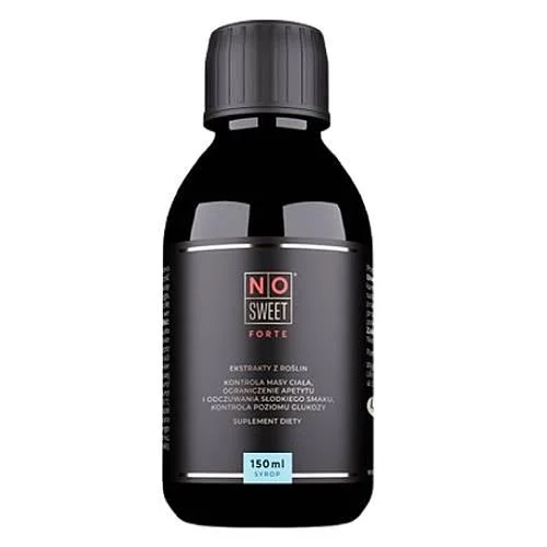 Miniaturka artykułu - NO-sweet Forte Syrop Kontrola apetytu na słodkie, 150 ml KR&Oacute;TKA DATA 30.11.2026