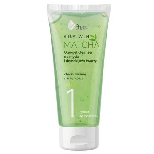 Miniaturka artykułu - AVA Ritual with Matcha 1 Oleogel cleanser Żel do mycia i demakijażu twarzy, 100 ml