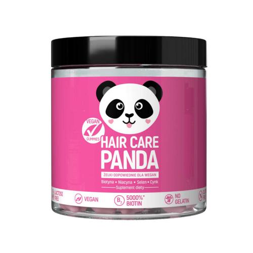 Miniaturka artykułu - Noble Health Hair Care Panda żelki, 300g