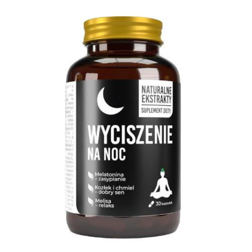 Miniaturka artykułu - NOBLE HEALTH Wyciszenie na noc, 30kaps.