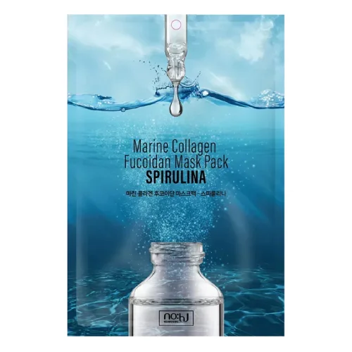 Miniaturka artykułu - NO:HJ Marine Collagen Maseczka kolagenowa z fucoidanem i spiruliną, 26 g