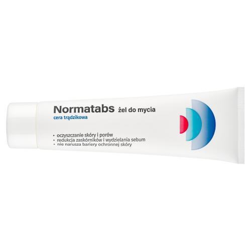 Miniaturka artykułu - Normatabs Żel do mycia twarzy do cery trądzikowej, 150 ml