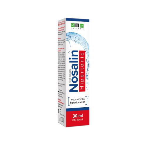 Miniaturka artykułu - Nosalin Hipertonic Woda morska hipertoniczna, 30ml