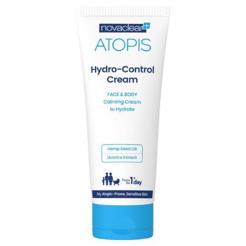 Miniaturka artykułu - Novaclear Atopis Intensive Cream Krem natłuszczający do twarzy i ciała z olejem konopnym, 100 ml