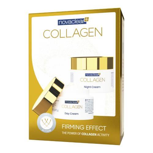 Miniaturka artykułu - Novaclear Collagen Zestaw kosmetyk&oacute;w do pielęgnacji sk&oacute;ry z pierwszymi oznakami starzenia