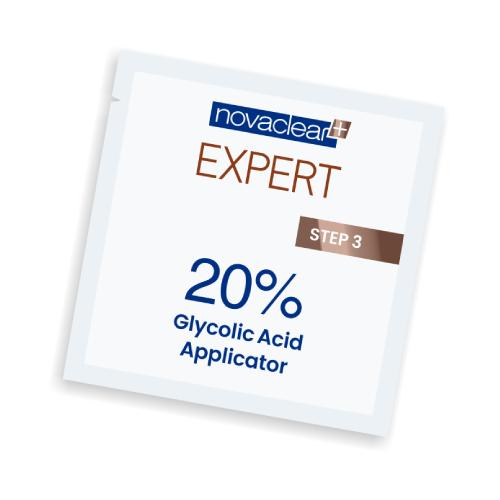 Miniaturka artykułu - NOVACLEAR EXPERT 20% Chusteczka peelingująca, 1szt.