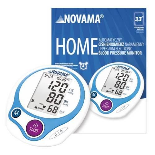 Miniaturka artykułu - NOVAMA HOME Ciśnieniomierz naramienny automatyczny - 1 sztuka