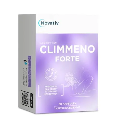 Miniaturka artykułu - Novativ ClimMeno forte, 30kaps.