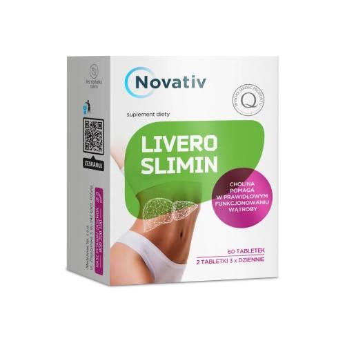 Miniaturka artykułu - Novativ Livero Slimin, 60tabl.