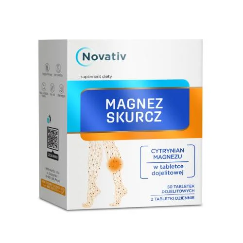 Miniaturka artykułu - Novativ Magnez Skurcz, 50tabl.