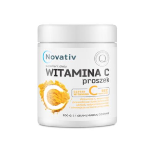 Miniaturka artykułu - Novativ Witamina C, proszek, 200g