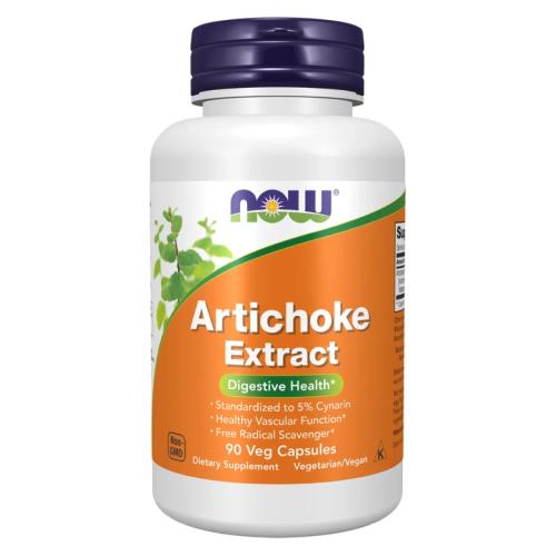 Miniaturka artykułu - NOW Artichoke Extract -90 kapsułek