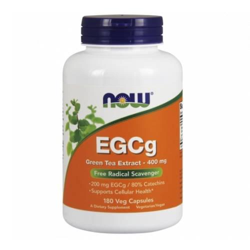 Miniaturka artykułu - NOW EGCg Green Tea Extract 400mg, 180 kapsułek