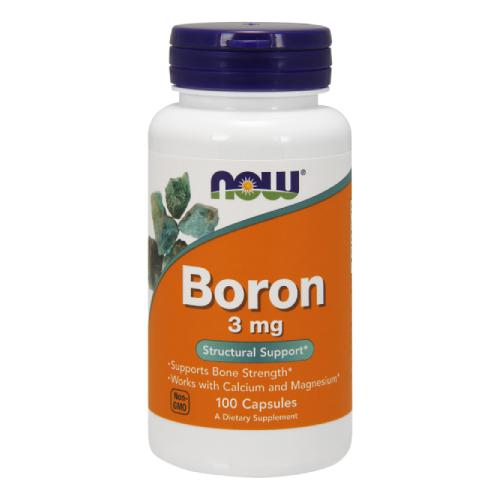 Miniaturka artykułu - NOW FOODS Boron 3 mg, 100 kaps.