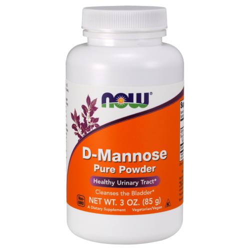 Miniaturka artykułu - NOW FOODS D-Mannoza proszek, 85g