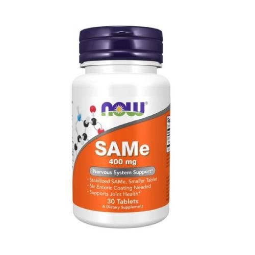 Miniaturka artykułu -  NOW FOODS Same 400mg, 30 tabletek