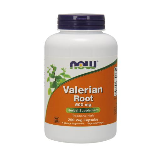 Miniaturka artykułu - Now Foods Valerian Root (Waleriana) 500 mg, 250 kaps.