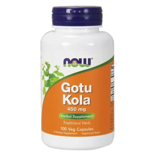 Miniaturka artykułu - NOW Gotu Kola 450mg- 100 kaps.