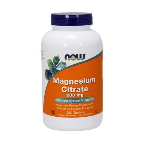 Miniaturka artykułu - NOW Magnesium Citrate -250 tabletek