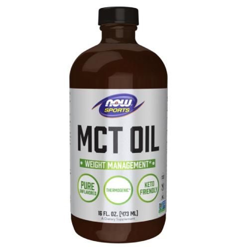 Miniaturka artykułu - NOW SPORTS MCT Oil 100% czystości, 473ml