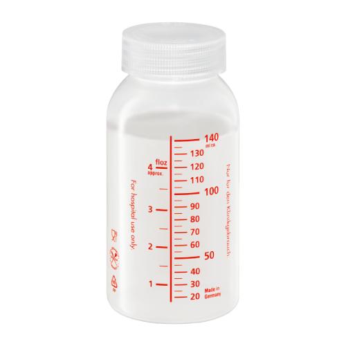 Miniaturka artykułu - NUK MedicPro Butelka z PP z nakrętką jednorazowego użytku, 140ml