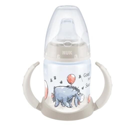 Miniaturka artykułu - NUK First Choice Butelka z uchwytami i wskaźnikiem temperatury Disney Kłapouchy, 150ml